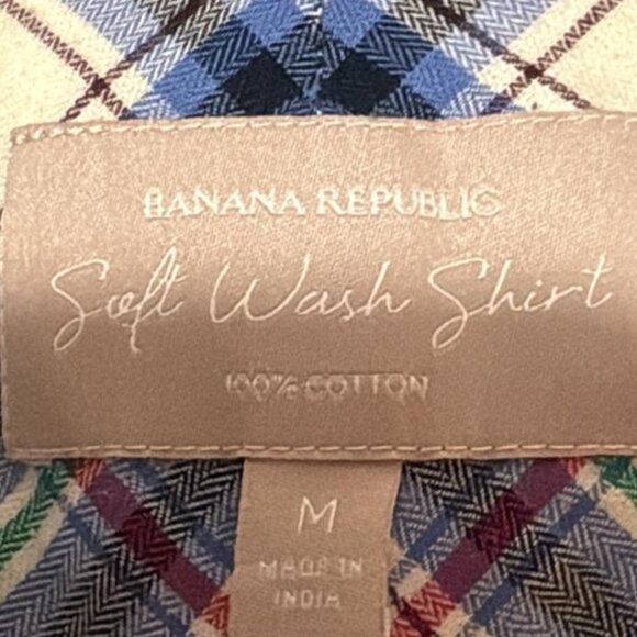 Banana Republic Long Sleeve Shirt Medium - Picture 4 of 5
